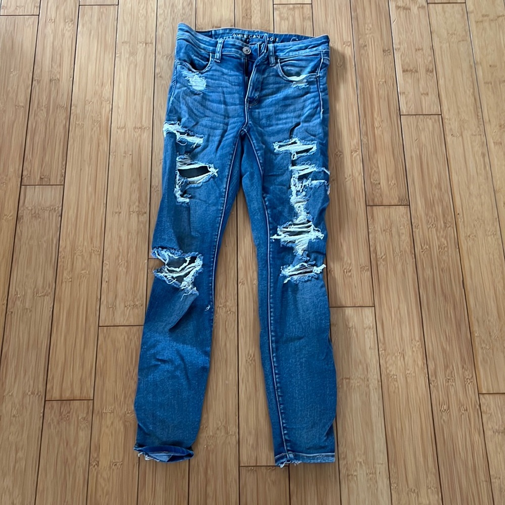 Super Stretchy American Eagle Skinny Jeans